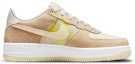 Order Nike Air Force 1 低筒檸檬滴 雛菊刺繡 休閒 輕便 板鞋 GS 檸檬糖