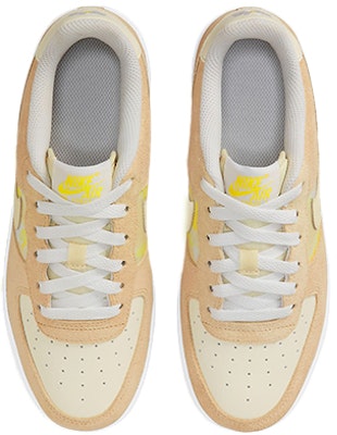 Nike Air Force 1 低筒檸檬滴 雛菊刺繡 休閒 輕便 板鞋 GS 檸檬糖 Shop Nike Air Force 1 低筒檸檬滴 雛菊刺繡 休閒 輕便 板鞋 GS 檸檬糖