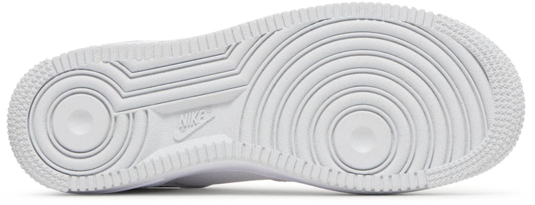 Nike Air Force 1 低筒板鞋 GS 白色 Shop Nike Air Force 1 低筒板鞋 GS 白色