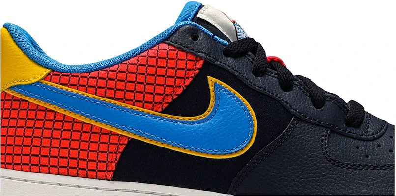 Air force 1 2025 low blue and red