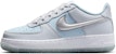 (JR) 나이키 에어 포스 1 로우 '퓨어 플래티넘 글레이셔 블루' HQ3249-043