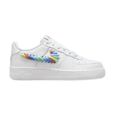 (Youth) Nike Air Force 1 Low 'Rainbow Swoosh'