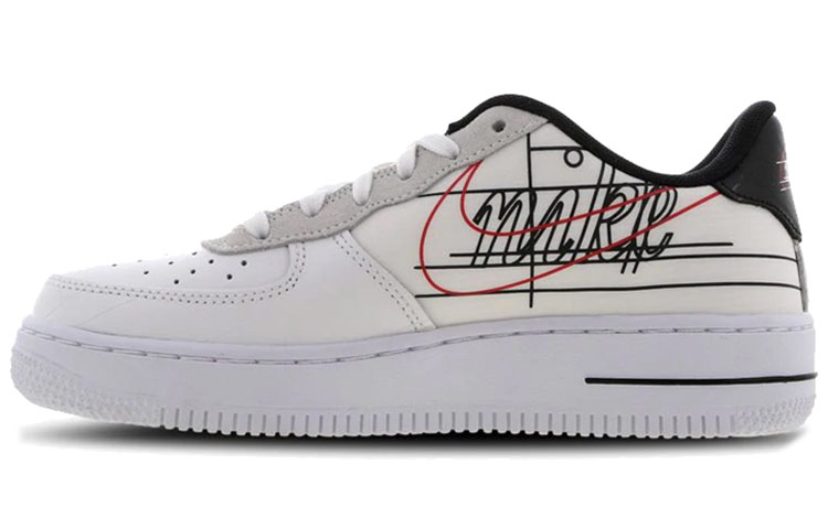 Buy (JR) Nike Air Force 1 Low 'Script Swoosh' Lelaki CK9707-100