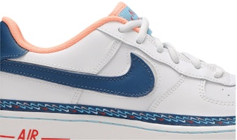 Nike Air Force 1 Low Mini Swoosh 換鉤 輕便 低筒 板鞋 GS 白藍 Order Nike Air Force 1 Low Mini Swoosh 換鉤 輕便 低筒 板鞋 GS 白藍