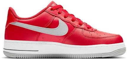 Nike Air Force 1 低筒 板鞋 GS 白灰紅 Order Nike Air Force 1 低筒 板鞋 GS 白灰紅