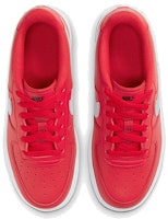 Nike Air Force 1 低筒 板鞋 GS 白灰紅 Shop Nike Air Force 1 低筒 板鞋 GS 白灰紅