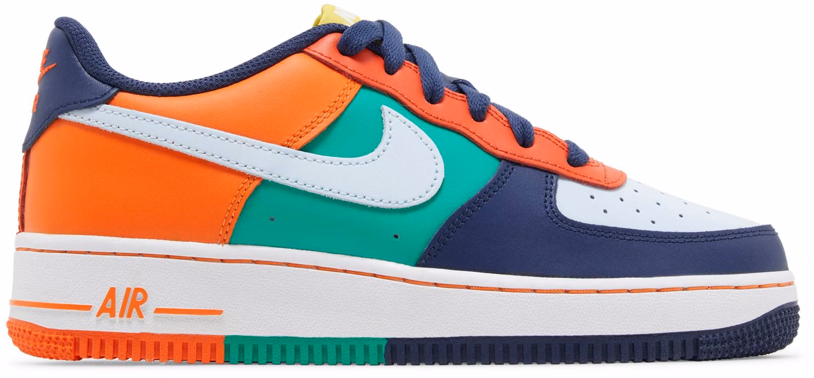 Nike air force orange 2025 blue