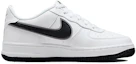 Order Nike Air Force 1 低筒 休閒 帆布鞋 GS 白黑色