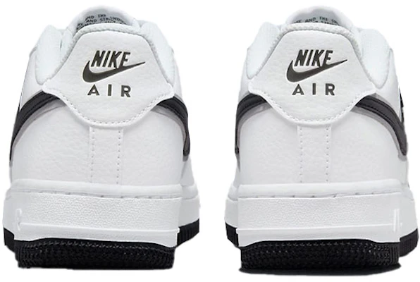 Nike Air Force 1 低筒 休閒 帆布鞋 GS 白黑色 Purchase Nike Air Force 1 低筒 休閒 帆布鞋 GS 白黑色