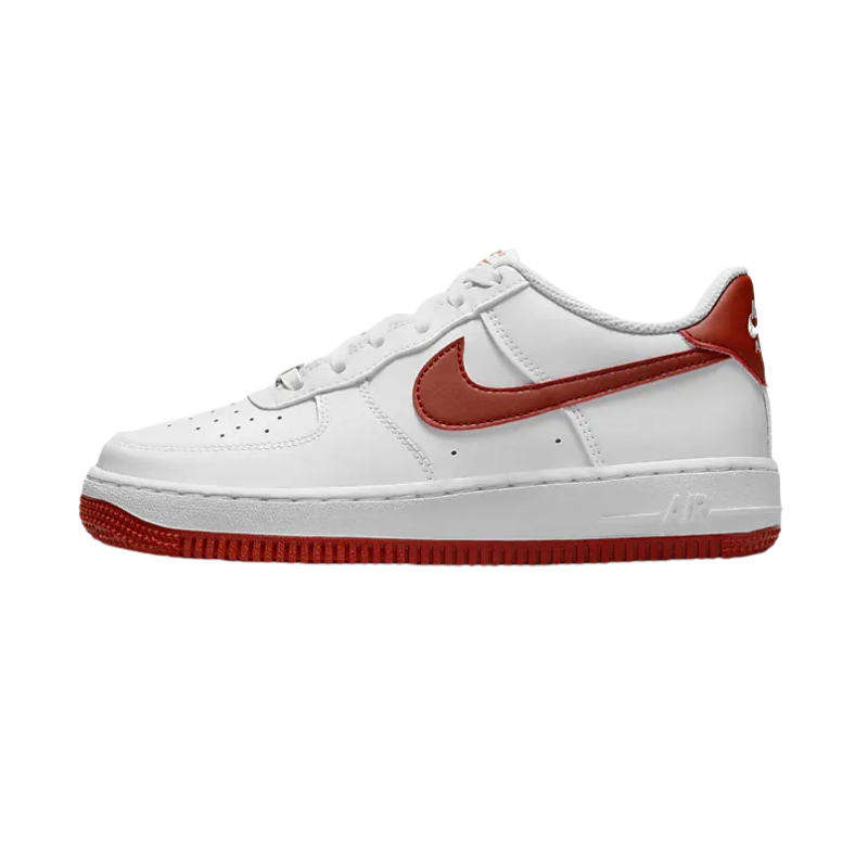 (Youth) Nike Air Force 1 Low 'White Dragon Red' FV5948-116