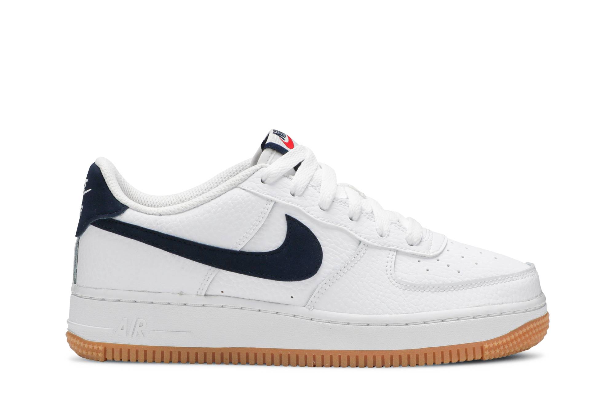 (Youth) Nike Air Force 1 Low 'White Obsidian'