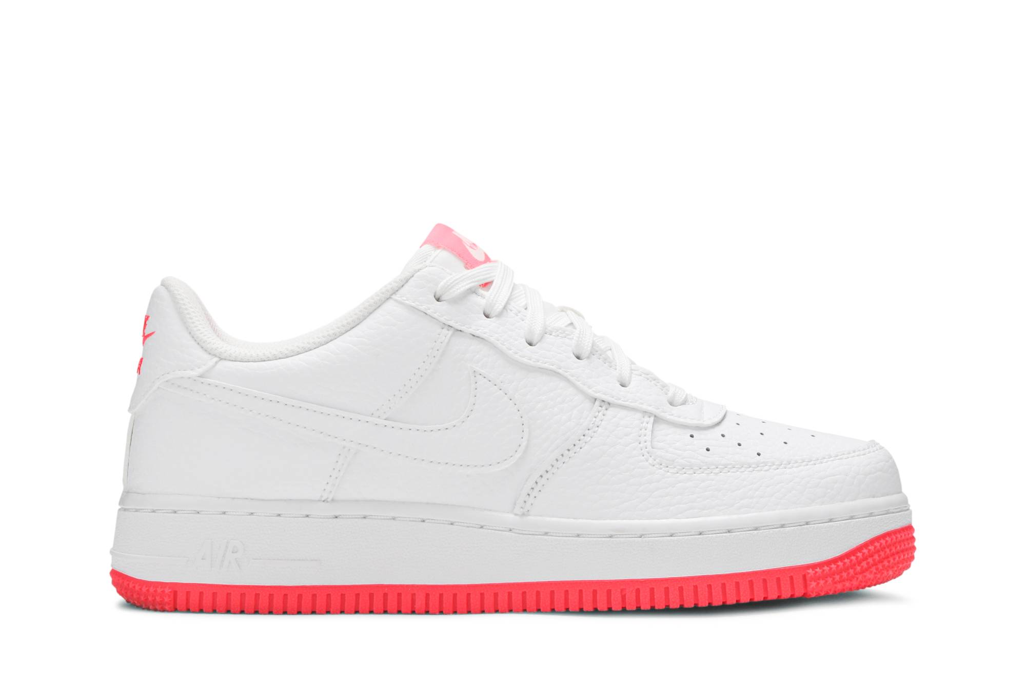 Buy (JR) Nike Air Force 1 Low 'Blanco Racer Rosa' AO2296-101