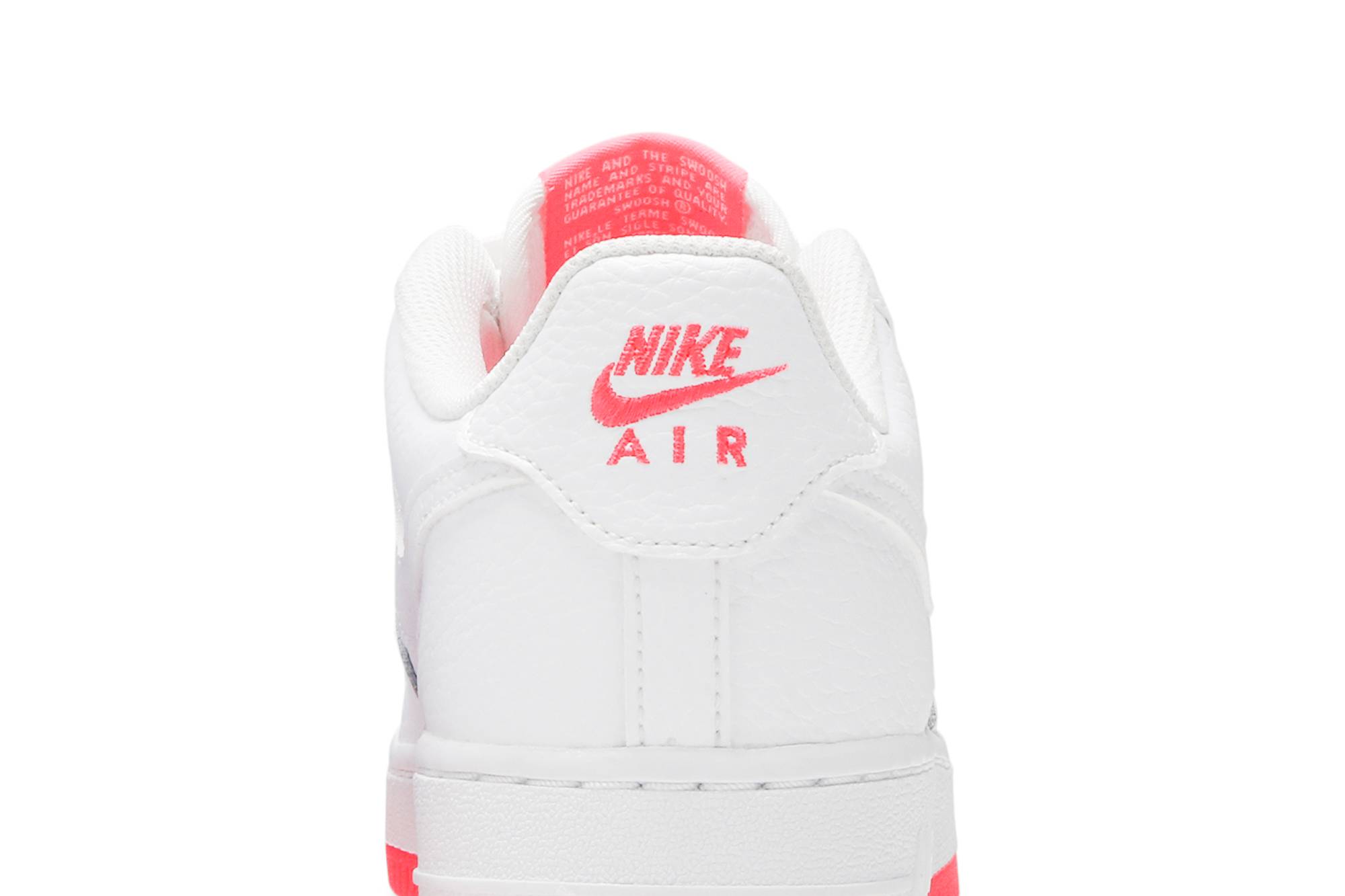 Sizing (JR) Nike Air Force 1 Low 'Blanco Racer Rosa' AO2296-101