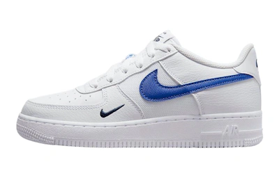 (Youth) Nike Air Force 1 Low 'White Royal Blue' FN3875-100