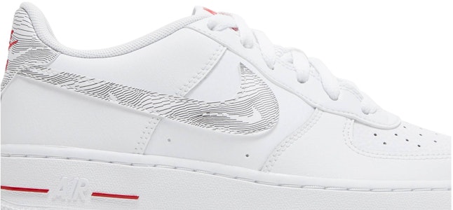 (JR) Nike Air Force 1 Low 'Putih University Merah' DJ4625-100 Order (JR) Nike Air Force 1 Low 'Putih University Merah' DJ4625-100