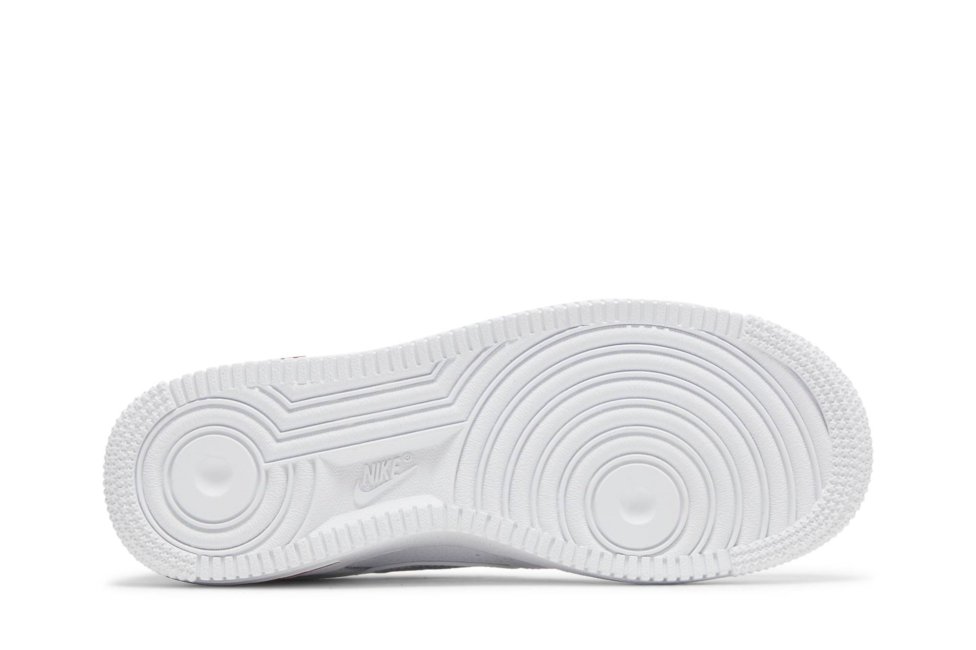 Shop (JR) 나이키 에어포스 1 로우 '화이트 유니버시티 레드' DJ4625-100