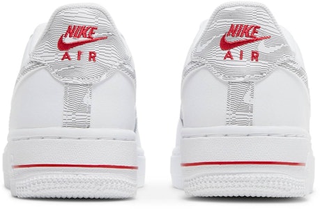 (JR) Nike Air Force 1 Low 'Putih University Merah' DJ4625-100 Details for (JR) Nike Air Force 1 Low 'Putih University Merah' DJ4625-100