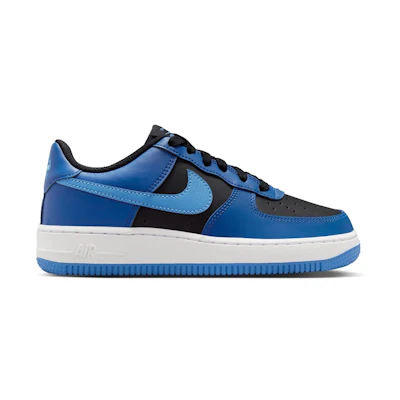 (Youth) Nike Air Force 1 Low Black Court Blue