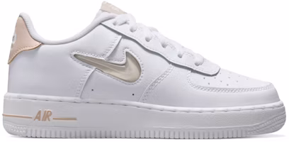 (Youth) Nike Air Force 1 Low Jewel 'White Pale Ivory' HV2535-101 (Youth) Nike Air Force 1 Low Jewel 'White Pale Ivory' HV2535-101