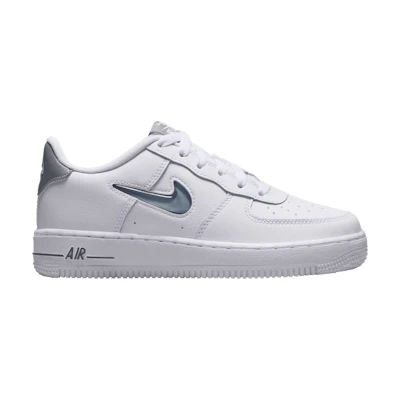 (Youth) Nike Air Force 1 Low Jewel 'White Smoke Grey'