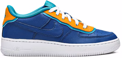 (Youth) Nike Air Force 1 Low LV8 'Double Layered - Indigo Force' BV1084-400 (Youth) Nike Air Force 1 Low LV8 'Double Layered - Indigo Force' BV1084-400