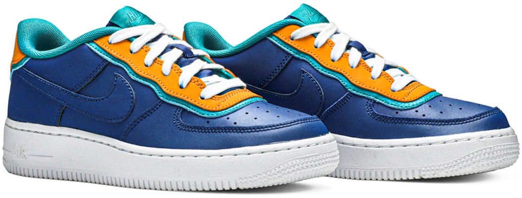 (JR) Nike Air Force 1 Low LV8 'Double Layered - Indigo Force' Sepatu Sneakers BV1084-400 Cheap (JR) Nike Air Force 1 Low LV8 'Double Layered - Indigo Force' Sepatu Sneakers BV1084-400
