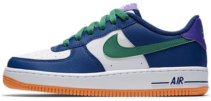 (JR) Nike Air Force 1 Rendah LV8 'Biru Gym' 596728-407 Buy (JR) Nike Air Force 1 Rendah LV8 'Biru Gym' 596728-407