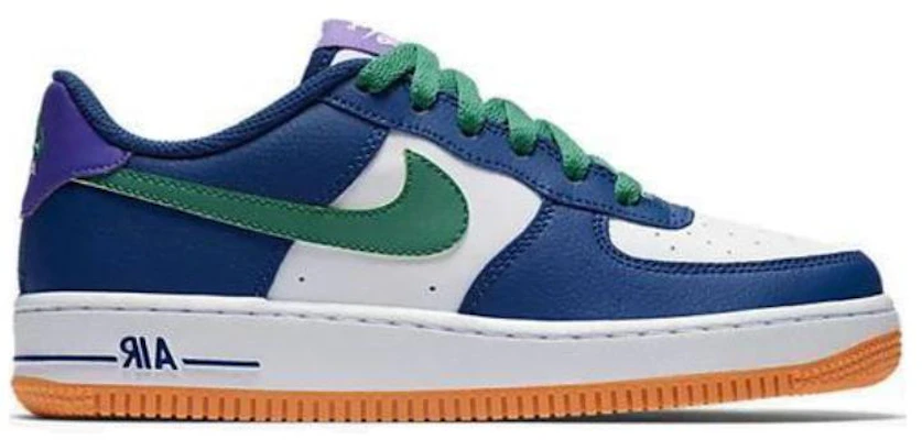 (JR) Nike Air Force 1 Rendah LV8 'Biru Gym' 596728-407 Order (JR) Nike Air Force 1 Rendah LV8 'Biru Gym' 596728-407