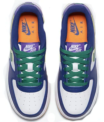 (JR) Nike Air Force 1 Rendah LV8 'Biru Gym' 596728-407 Shop (JR) Nike Air Force 1 Rendah LV8 'Biru Gym' 596728-407