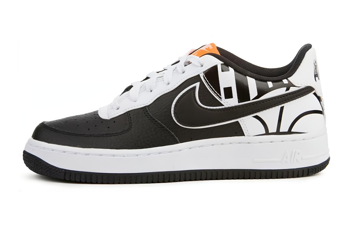 (Youth) Nike Air Force 1 Low LV8 'NBA Pack - Black'