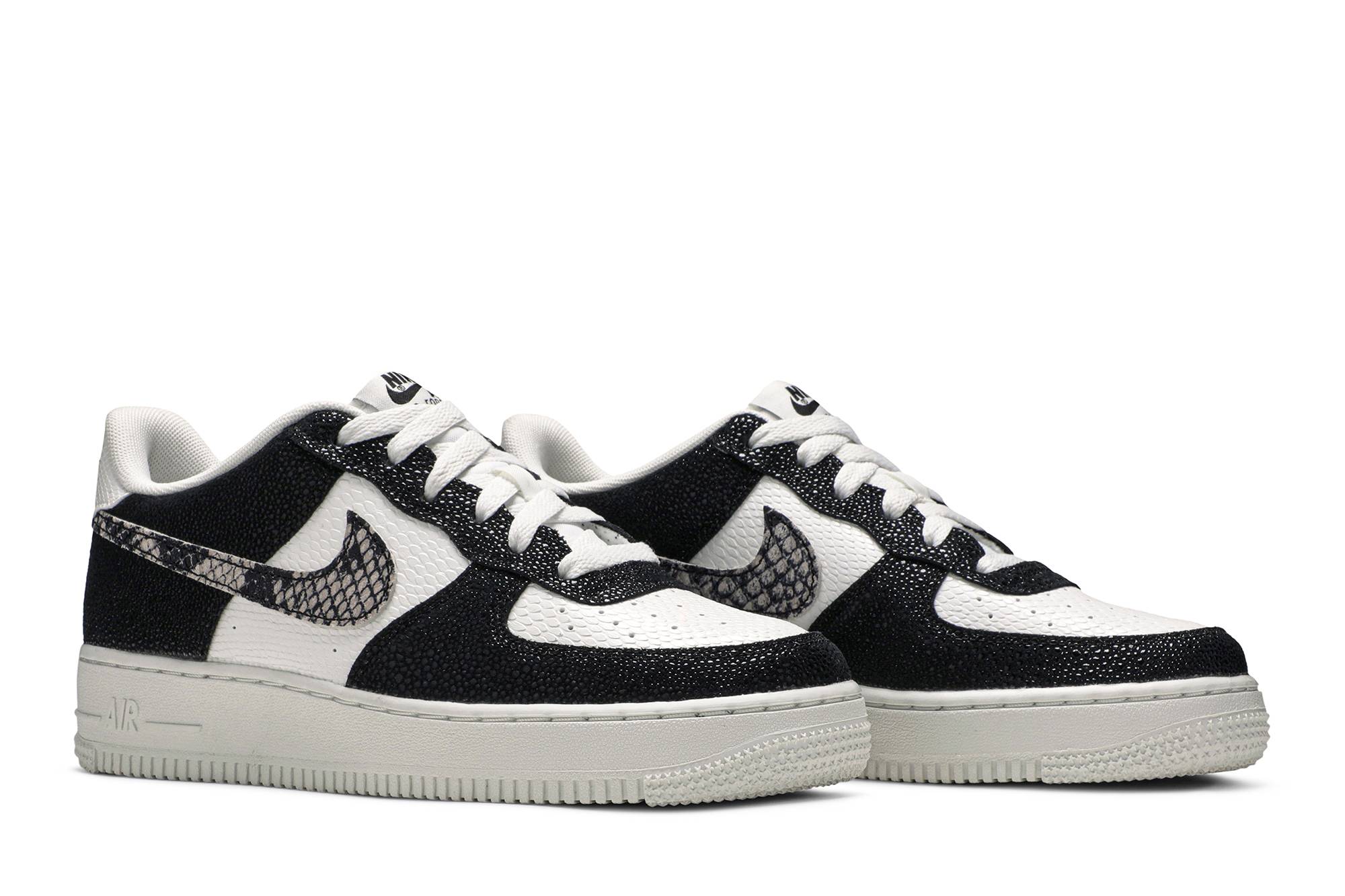 Cheap Nike Air Force 1 低筒板鞋 女款 黑白