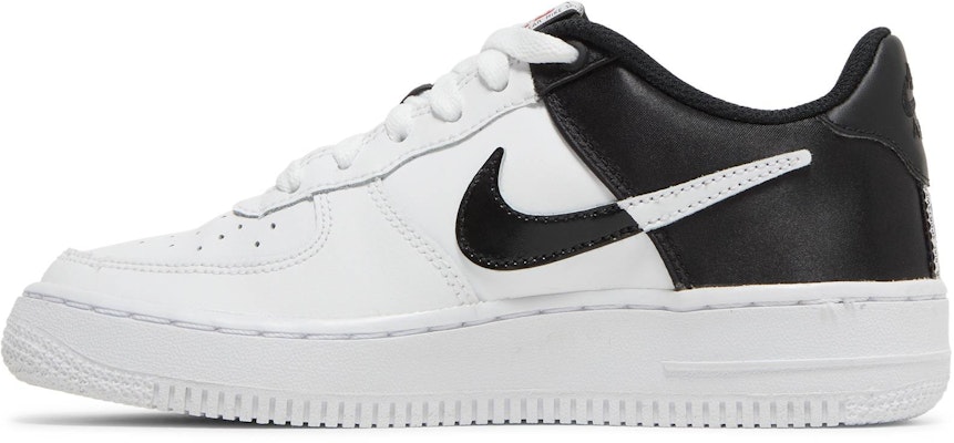 Nike Air Force 1 低筒 板鞋 GS 黑白 Lookbook Nike Air Force 1 低筒 板鞋 GS 黑白