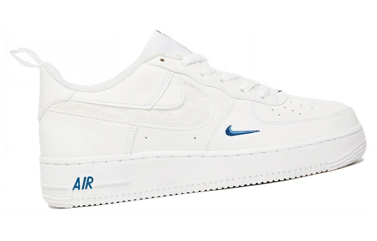 (Youth) Nike Air Force 1 Low LV8 'White Blue' FB8034-100