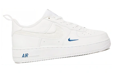 (Youth) Nike Air Force 1 Low LV8 'White Blue' FB8034-100