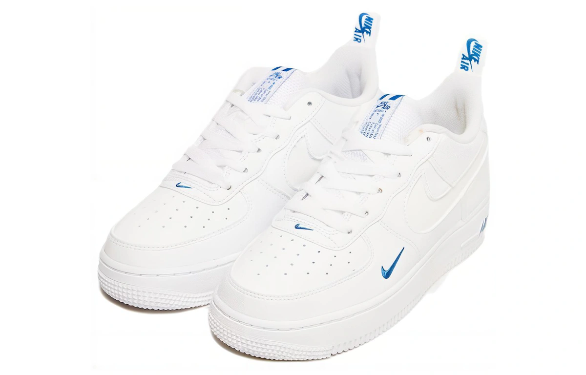 (Youth) Nike Air Force 1 Low LV8 'White Blue' FB8034-100