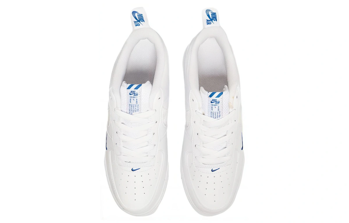 (Youth) Nike Air Force 1 Low LV8 'White Blue' FB8034-100