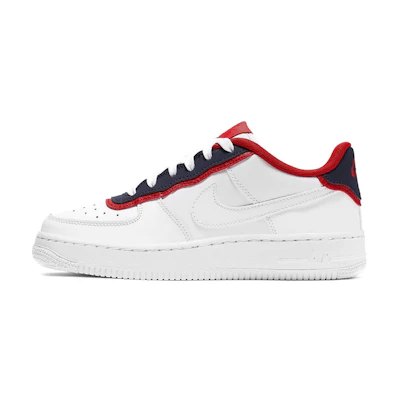 (Youth) Nike Air Force 1 Low LV8 DBL 'Red Obsidian'