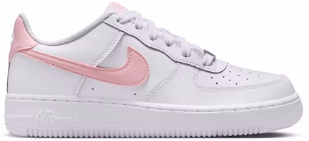 (Youth) Nike Air Force 1 Low White Medium Soft Pink CT3839-115 (Youth) Nike Air Force 1 Low White Medium Soft Pink CT3839-115