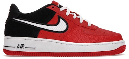 (Youth) Nike Air Force 1 LV8 1 'Mystic Red Black' AV0743-600 (Youth) Nike Air Force 1 LV8 1 'Mystic Red Black' AV0743-600