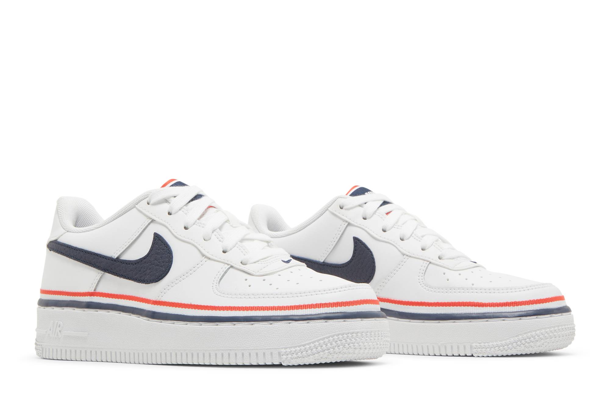 (Youth) Nike Air Force 1 LV8 1 'White Concord' 圖 8