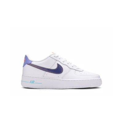 (Youth) Nike Air Force 1 LV8 1 'White Dark Purple Dust'