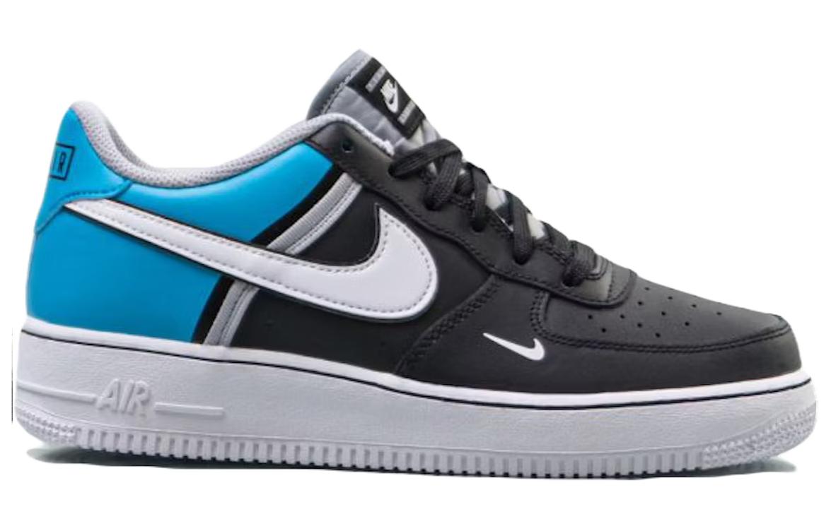 Order (JR) Nike Air Force 1 LV8 2 'Hitam Biru Terang' CI1756-001