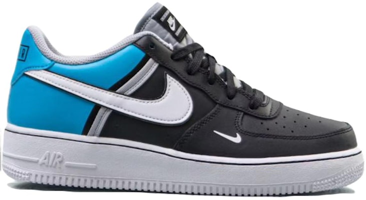 (JR) Nike Air Force 1 LV8 2 'Hitam Biru Terang' CI1756-001 Order (JR) Nike Air Force 1 LV8 2 'Hitam Biru Terang' CI1756-001