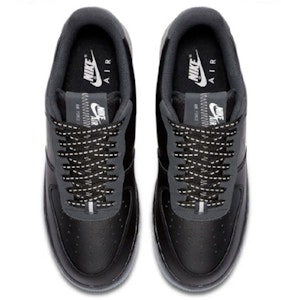 耐吉 Air Force 1 Low Lv8 3 低幫 板鞋 GS 黑銀 Shop 耐吉 Air Force 1 Low Lv8 3 低幫 板鞋 GS 黑銀