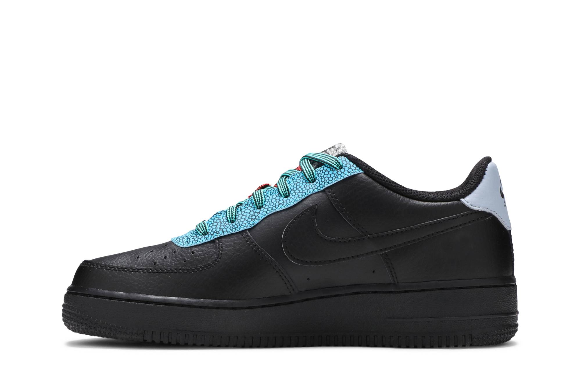 Lookbook (JR) Nike Air Force 1 LV8 4 'Negro Obsidiana Mist' CN5715-001