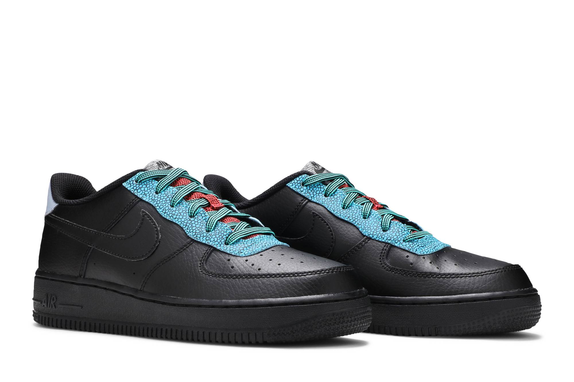 Cheap (JR) Nike Air Force 1 LV8 4 'Negro Obsidiana Mist' CN5715-001