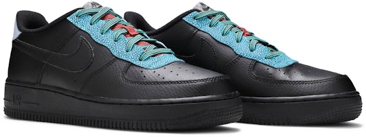 耐吉 Air Force 1 Low LV8 4 低帮 運動鞋 GS 黑藍 Cheap 耐吉 Air Force 1 Low LV8 4 低帮 運動鞋 GS 黑藍