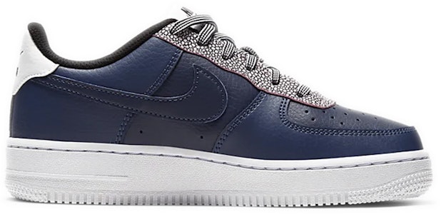 (JR) 耐克空军1代LV8 4 '鹅卵石印花-午夜海军蓝' CN5715-400 Order (JR) 耐克空军1代LV8 4 '鹅卵石印花-午夜海军蓝' CN5715-400