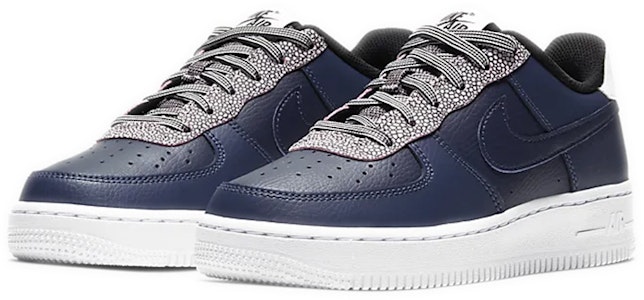 (JR) 耐克空军1代LV8 4 '鹅卵石印花-午夜海军蓝' CN5715-400 Lookbook (JR) 耐克空军1代LV8 4 '鹅卵石印花-午夜海军蓝' CN5715-400