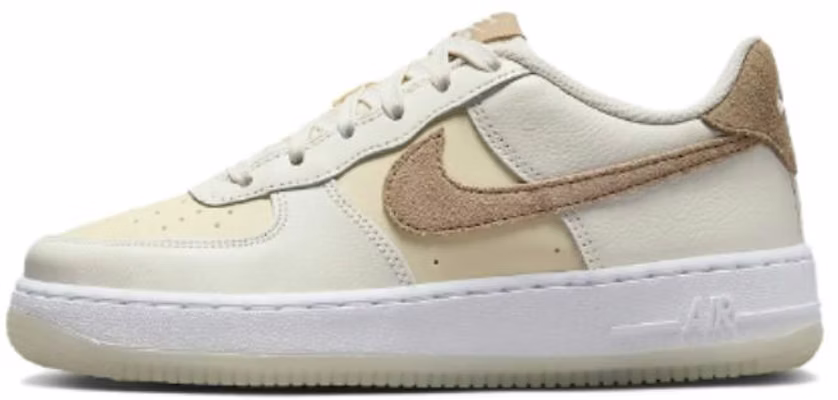 兒童 Nike Air Force 1 防滑耐磨 低幫 兒童板鞋 米色 Buy 兒童 Nike Air Force 1 防滑耐磨 低幫 兒童板鞋 米色